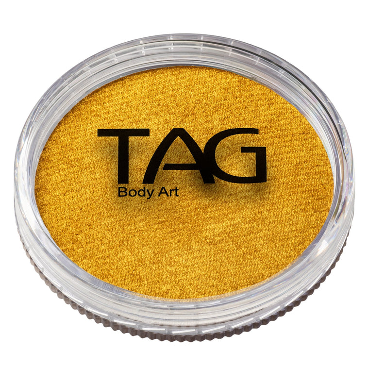 TAG Pearl Gold face paint 32g with lid TAG Pearl Gold face paint 32g with lid