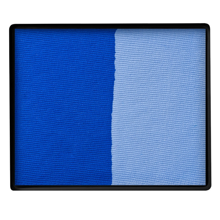 TAG Split Cake Royal Blue / Powder Blue colour swatch top view TAG Split Cake Royal Blue / Powder Blue colour swatch top view