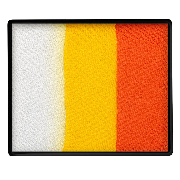 TAG Split Cake Tiger colour swatch top view TAG Split Cake Tiger colour swatch top view