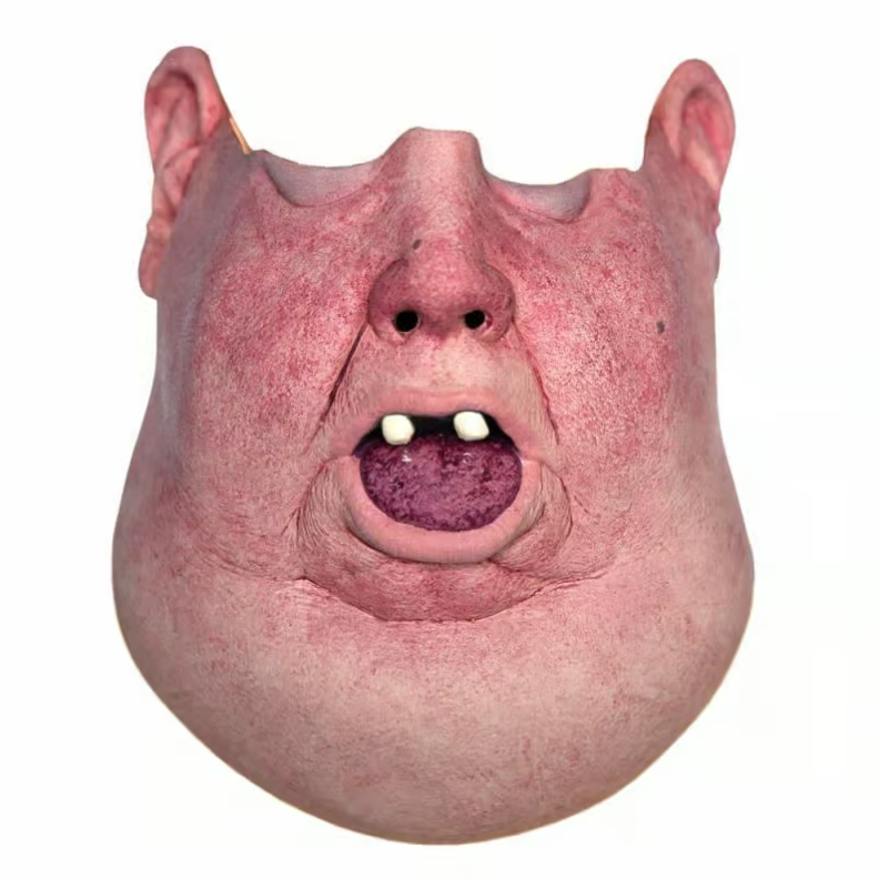 Latex Half Mask - No Neck
