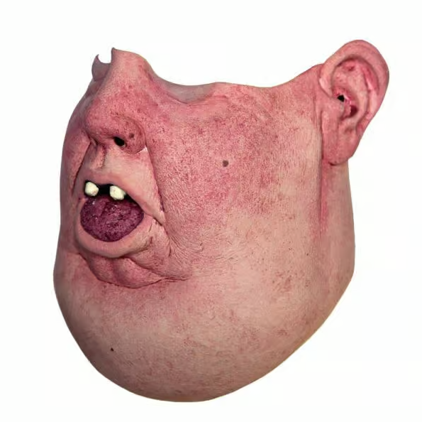 Latex Half Mask - No Neck