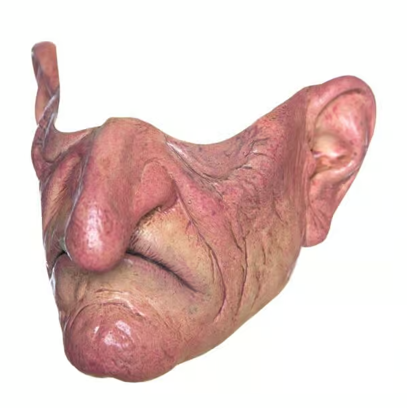 Latex Half Mask - Unhappy Pappy