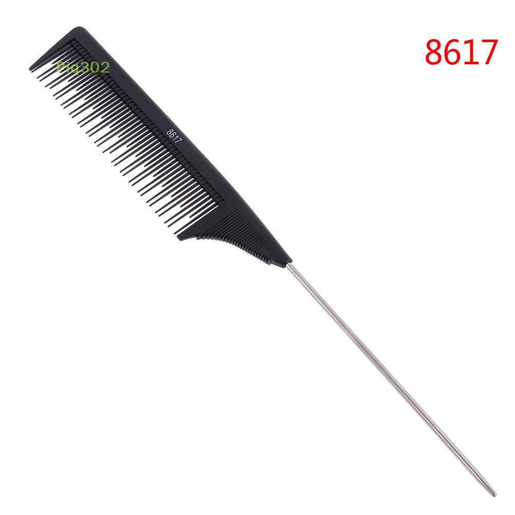 Tail Comb with Stainless Steel Handle