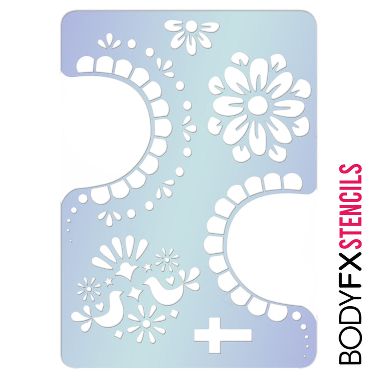 Sugar Skull Eye Stencil Sugar Skull Eye Stencil