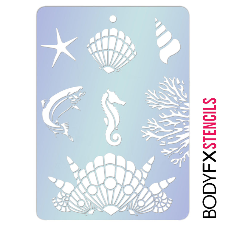 Under The Sea Stencil Under The Sea Stencil