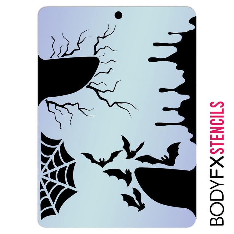 Vampire Eye Stencil Vampire Eye Stencil