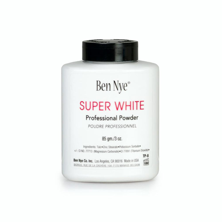 Ben Nye Professional Powder- Super White Ben Nye Professional Powder- Super White
