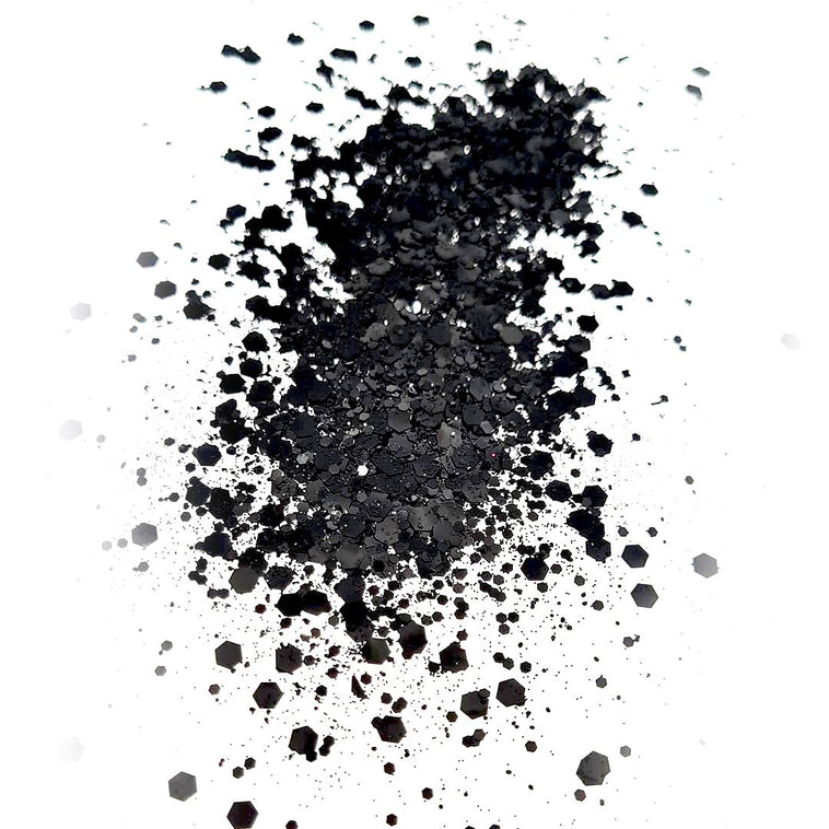 Biodegradable Glitter Obsidian Mix Biodegradable Glitter Obsidian Mix
