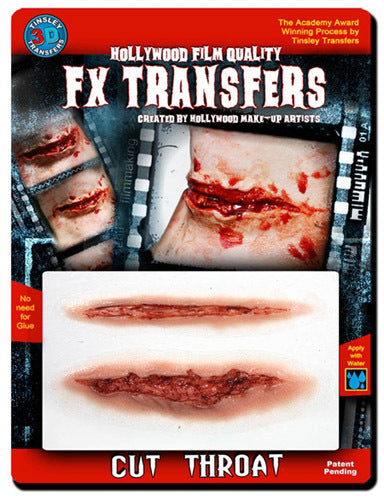 Cut Throat 3D FX Transfers Cut Throat 3D FX Transfers