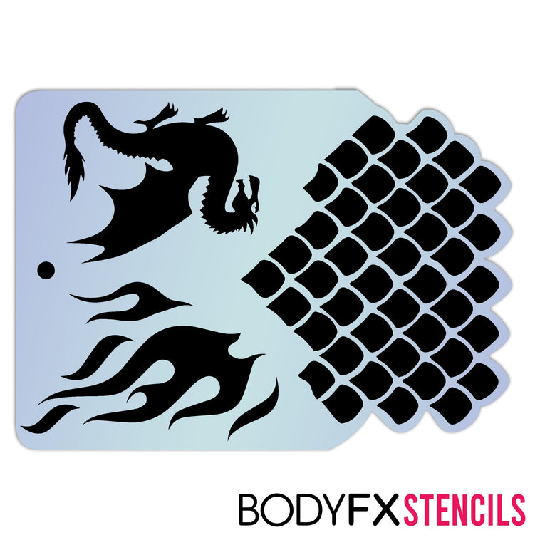 Dragon Stencil Dragon Stencil