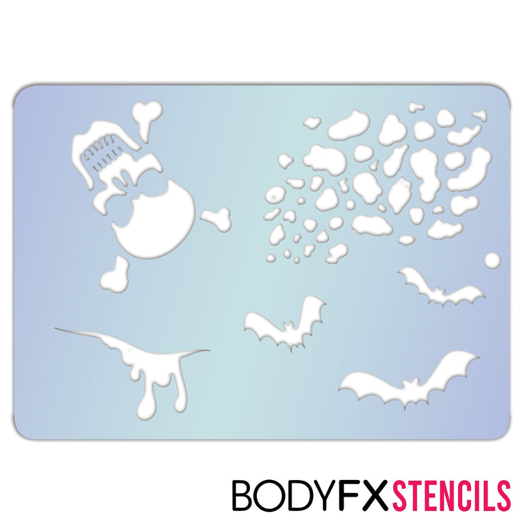 Halloween Themed Stencil Halloween Themed Stencil