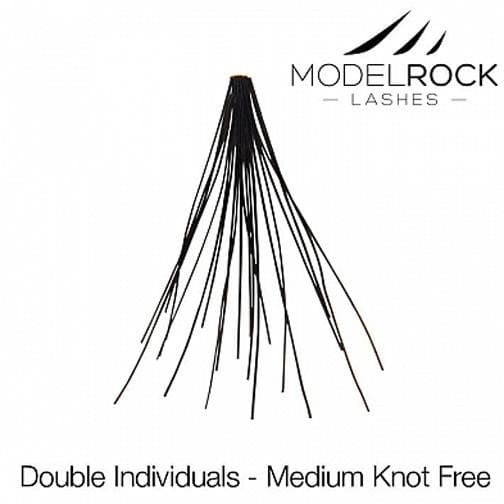 MODEL ROCK LASHES- INDIVIDUALS MEDIUM KNOT FREE MODEL ROCK LASHES- INDIVIDUALS MEDIUM KNOT FREE