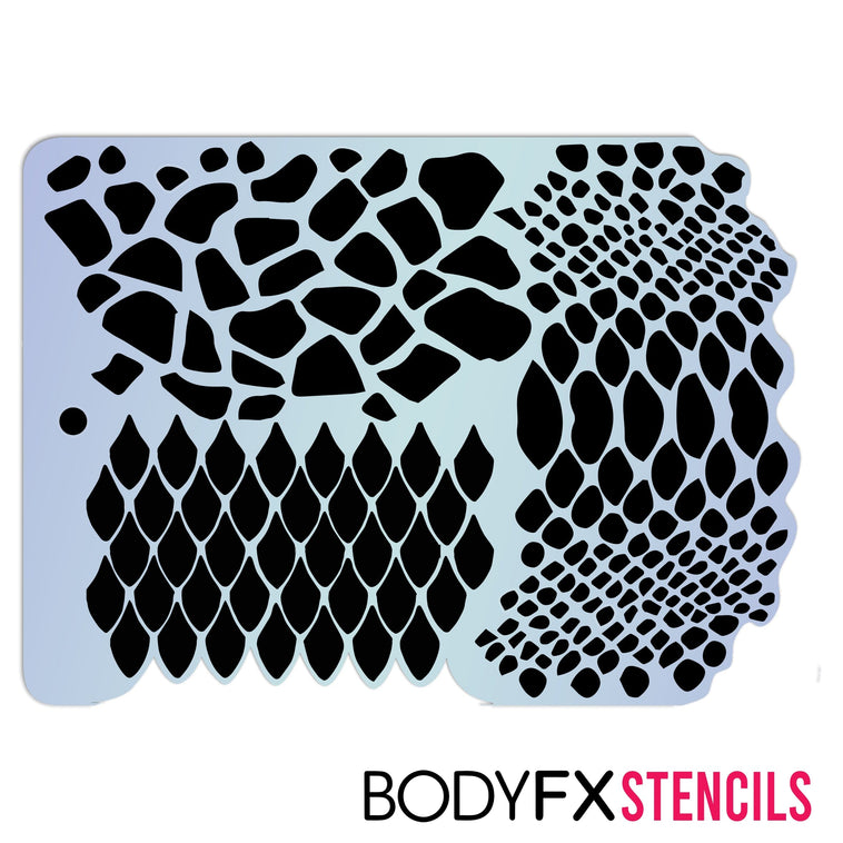 Scales Stencil Scales Stencil