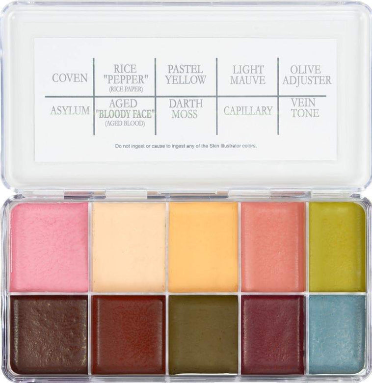 SKIN ILLUSTRATOR ALCOHOL PALETTE: AMERICAN HORROR SKIN ILLUSTRATOR ALCOHOL PALETTE: AMERICAN HORROR