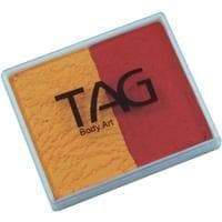 TAG- SPLIT CAKE GOLDEN ORANGE / RED TAG- SPLIT CAKE GOLDEN ORANGE / RED