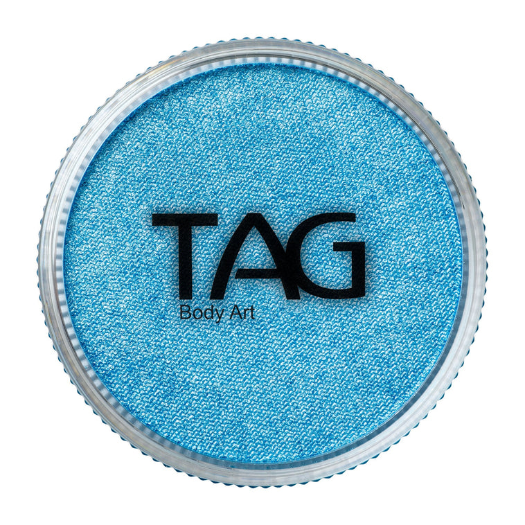 TAG Body Art Pearl Sky Blue face and body paint 32g