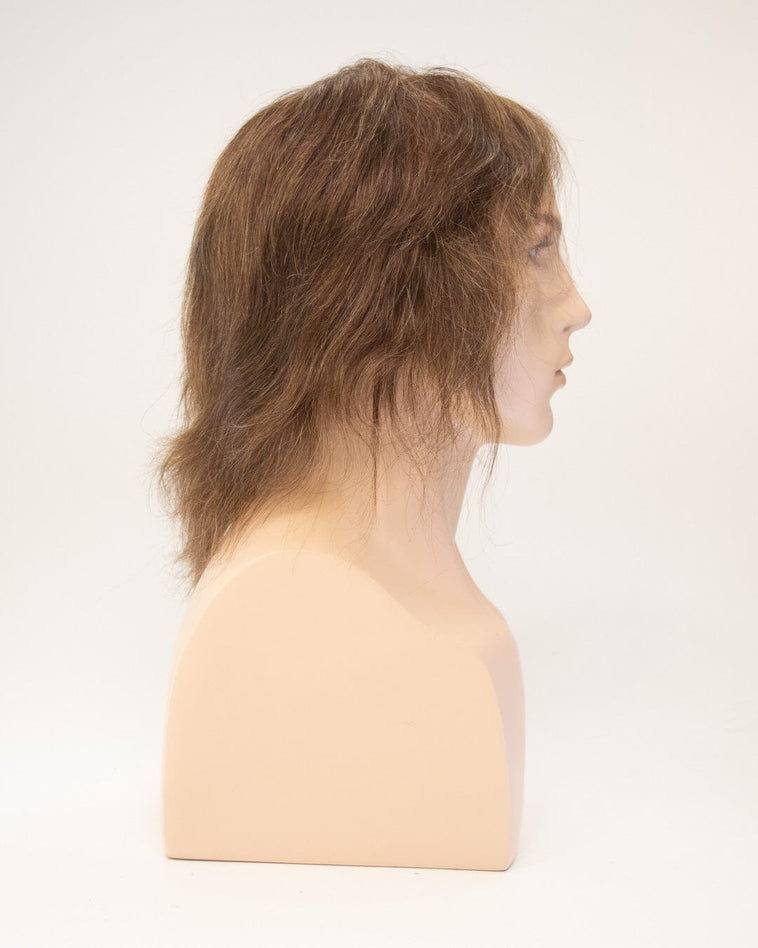 Med Brown 45cm Lace Front Human Hair Wig