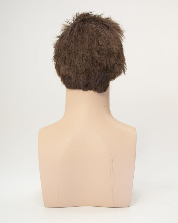 Med Brown Short Synthetic Hair Wig
